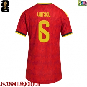 Belgien Axel Witsel #6 Hemmatröja Dam VM 2026 Kortärmad